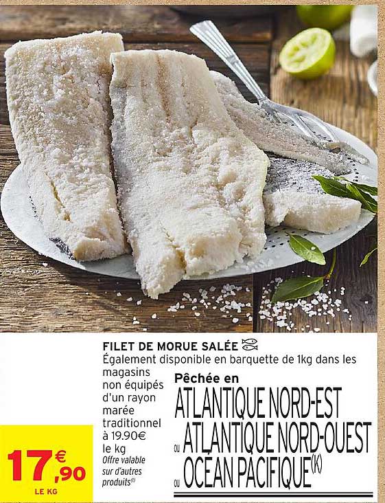 FILET DE MORUE SALÉE