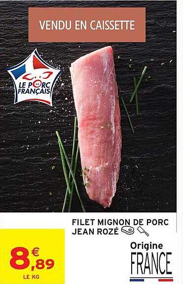 FILET MIGNON DE PORC JEAN ROZÉ