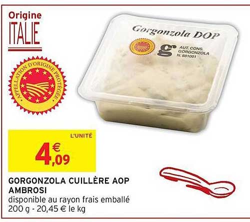 GORGONZOLA CUILLÈRE AOP AMBROSI