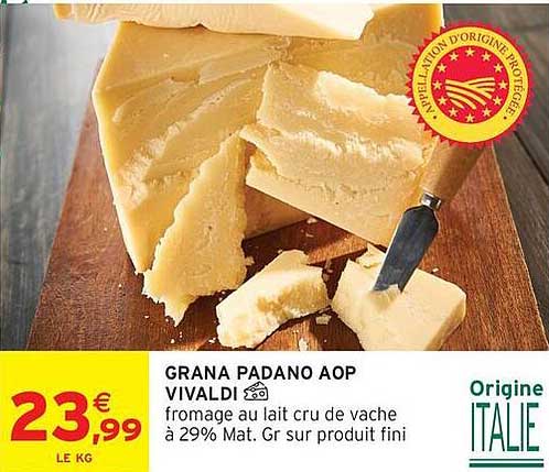 GRANA PADANO AOP VIVALDI
