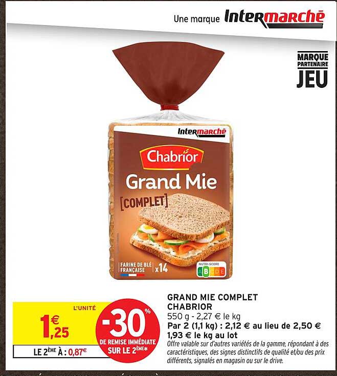 GRAND MIE COMPLET CHABRIOR