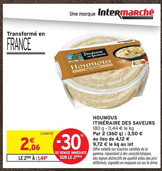 HOUMOUS ITINÉRAIRE DES SAVEURS