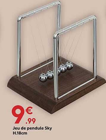 Jeu de pendule Sky H.18cm