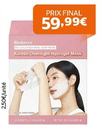 Korean Overnight Hydrogel Mask