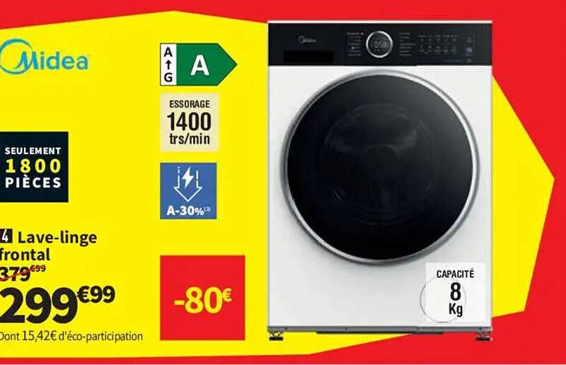Lave-linge frontal