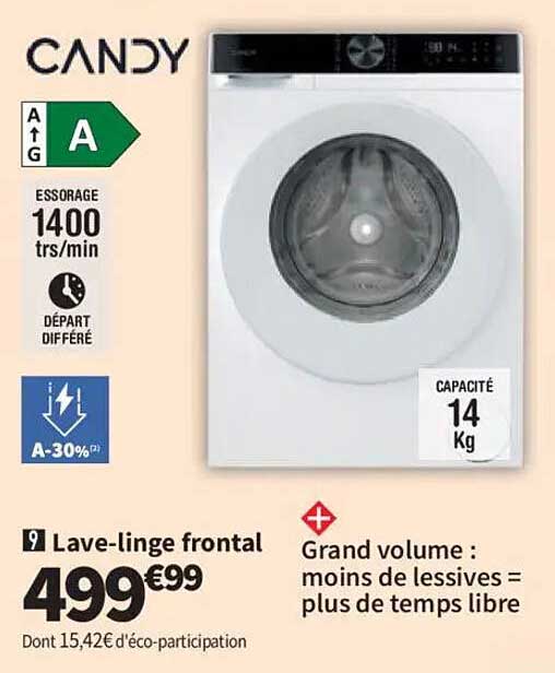 Lave-linge frontal