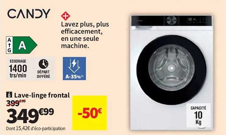 Lave-linge frontal
