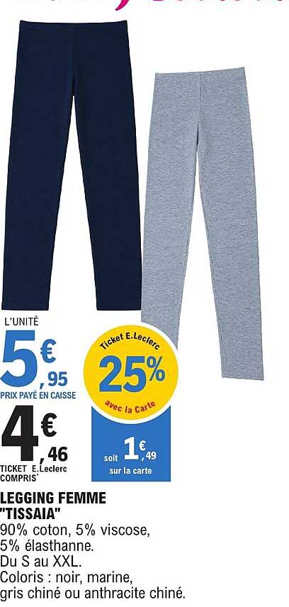 LEGGING FEMME "TISSAIA"
