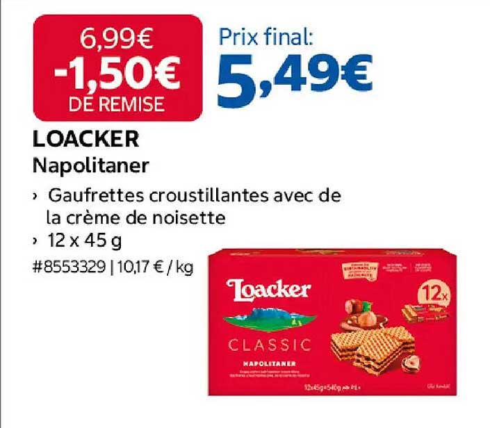 LOACKER Napolitaer
