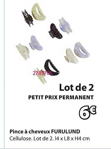 Lot de 2 PETIT PRIX PERMANENT