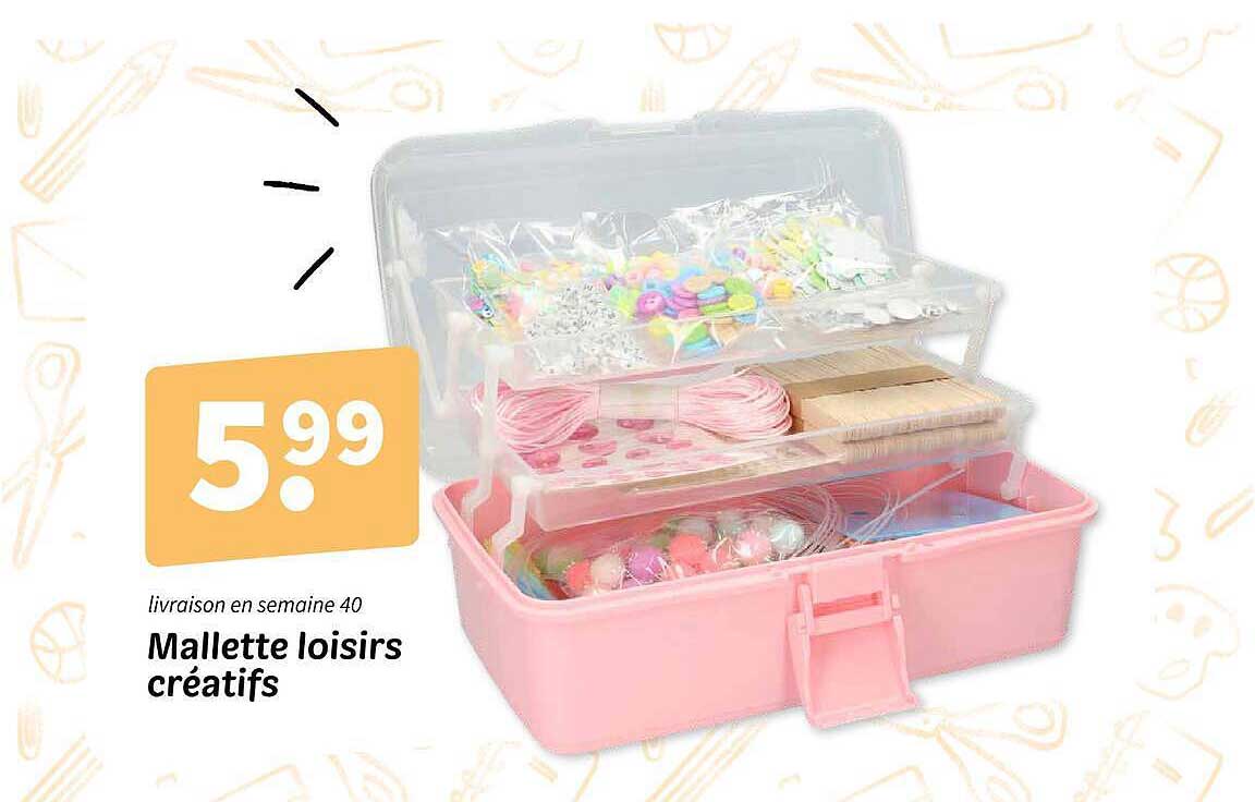 Mallette loisirs créatifs
