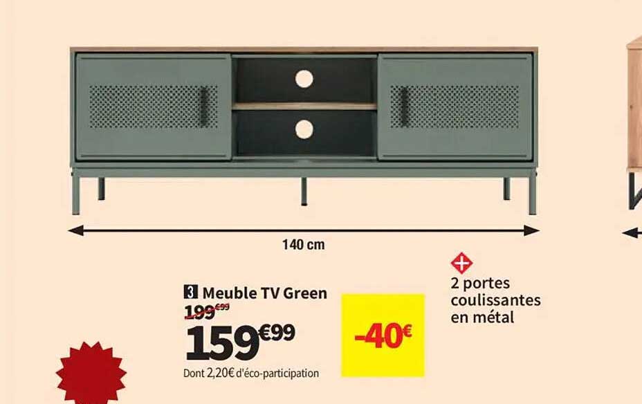 Meuble TV Green