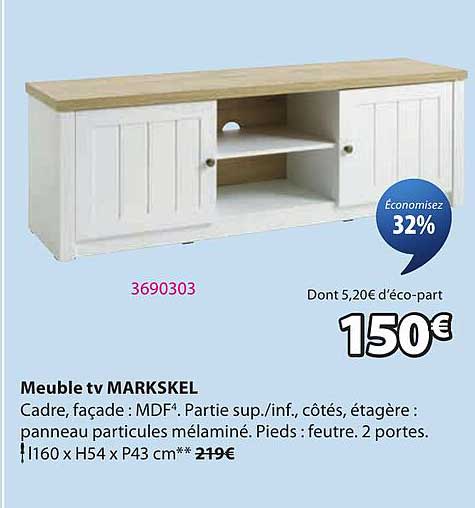 Meuble tv MARKSKEL