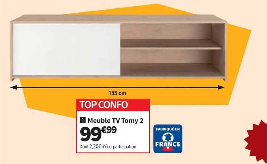 Meuble TV Tomy 2