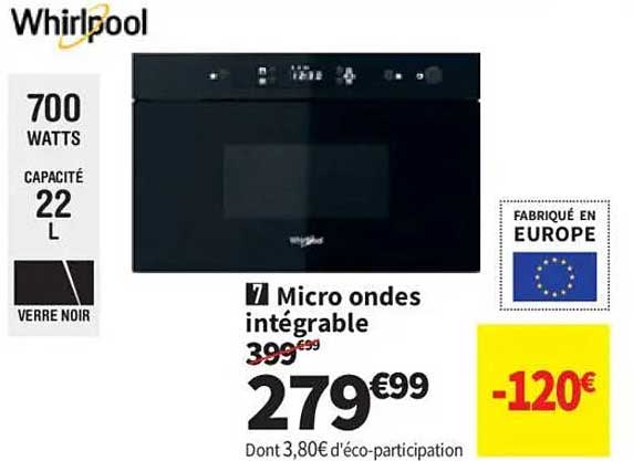 Micro ondes intégrable