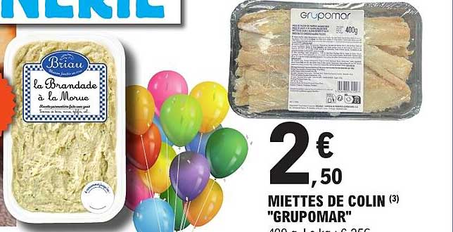 MIETTES DE COLIN "GRUPOMAR"