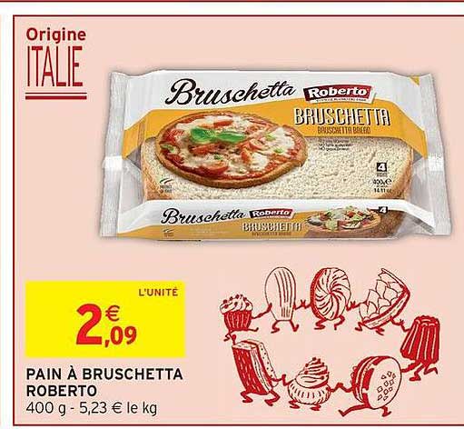 PAIN À BRUSCHETTA ROBERTO