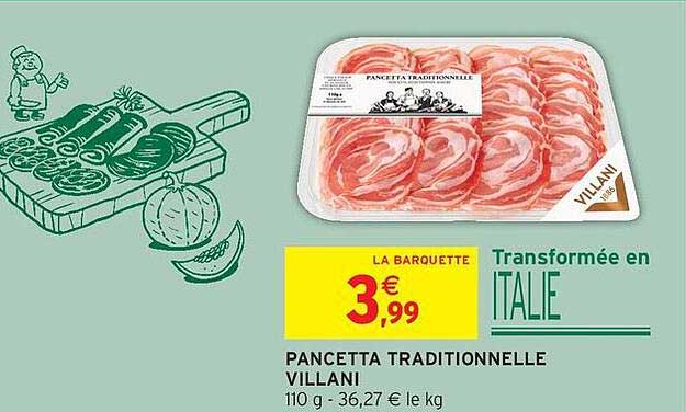 PANCETTA TRADITIONNELLE VILLANI