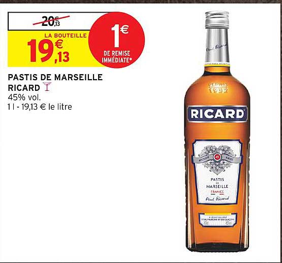 PASTIS DE MARSEILLE RICARD