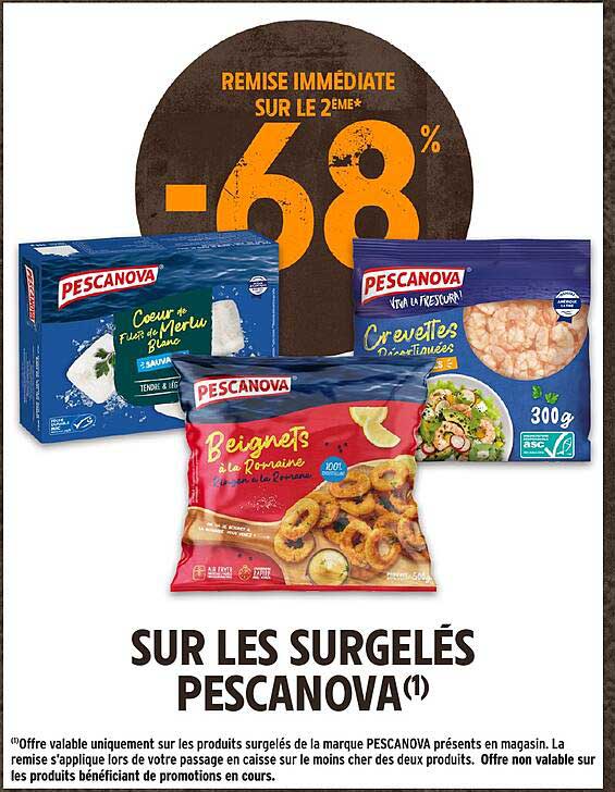 REMISE IMMÉDIATE SUR LE 2EME* -68%