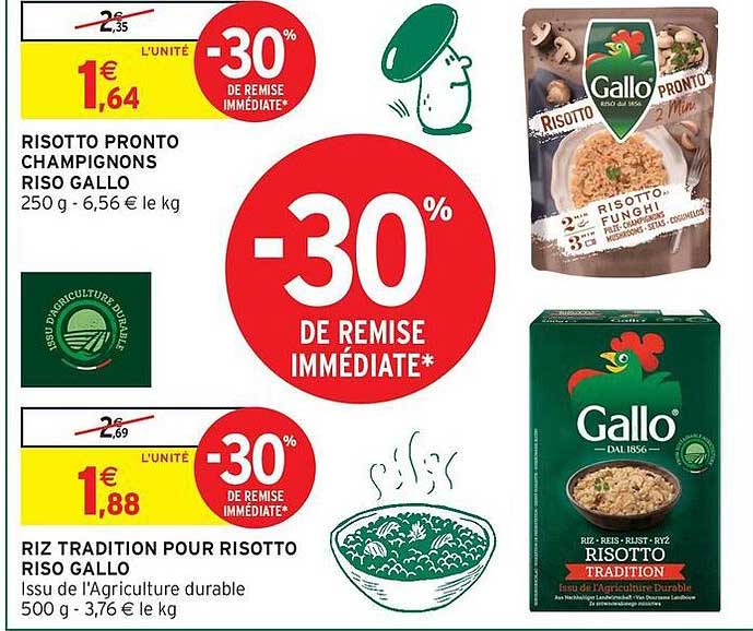 RISOTTO PRONTO CHAMPIGNONS RISO GALLO