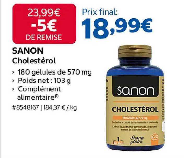 SANON Cholestérol