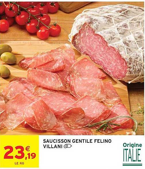SAUCISSON GENTILE FELINO VILLANI