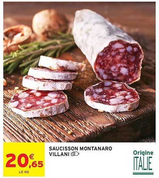 SAUCISSON MONTANARO VILLANI