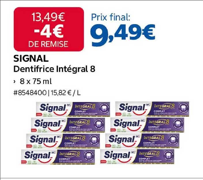 SIGNAL Dentifrice Intégral 8