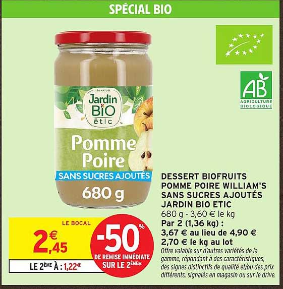 SPÉCIAL BIO