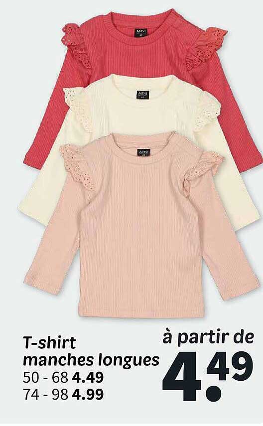 T-shirt manches longues