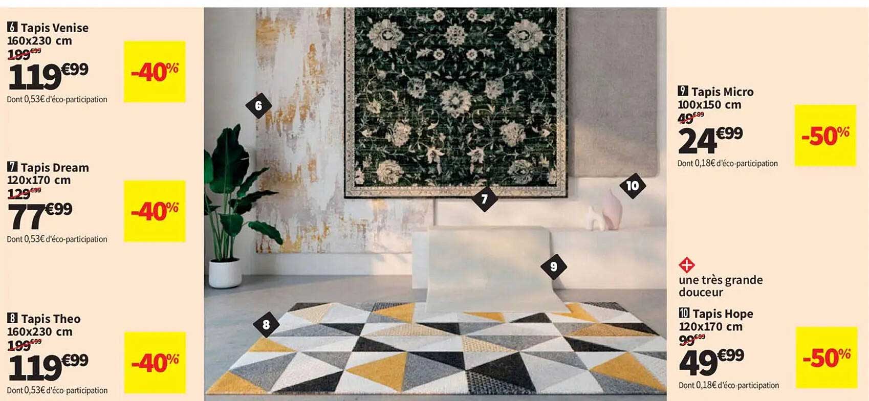 Tapis Venise 160x230 cm