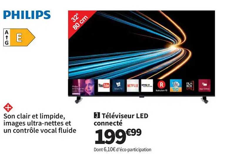 Téléviseur LED connecté