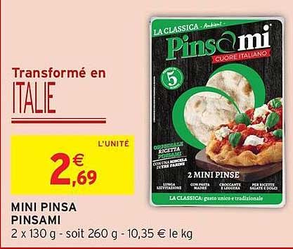 Transformé en ITALIE