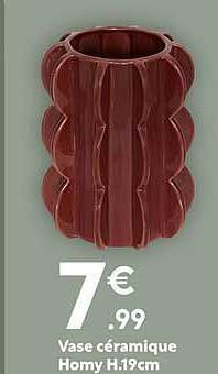 Vase céramique Homy H.19cm