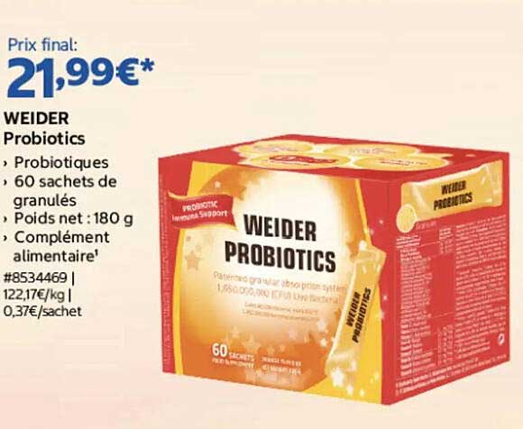 WEIDER Probiotics