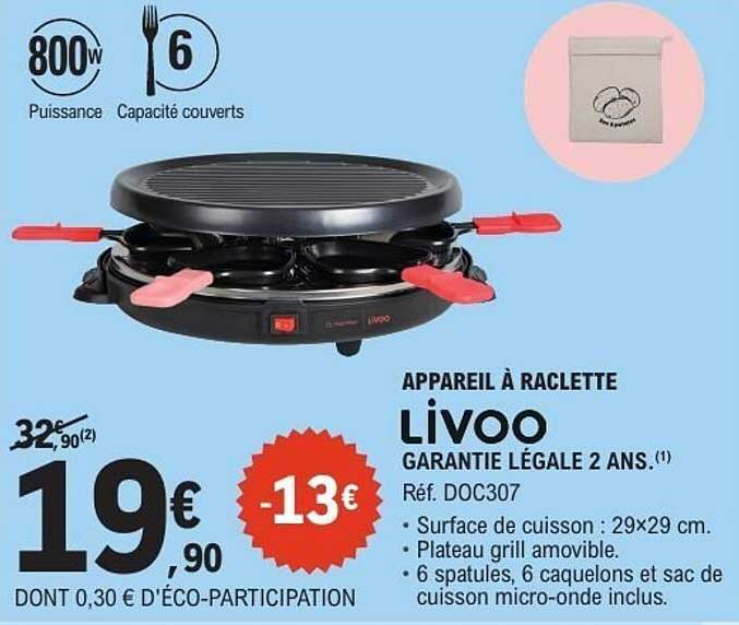 Appareil A Raclette Leclerc