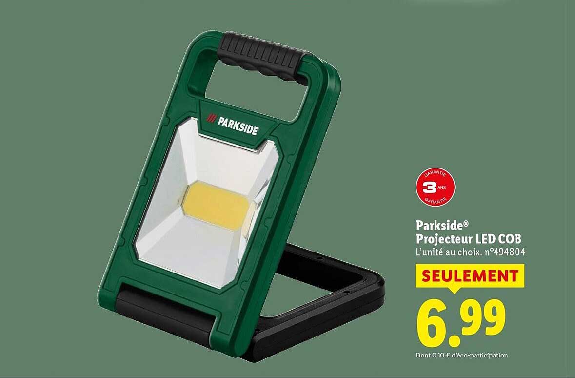 Lidl Projecteur Led