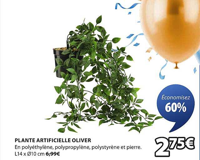 PLANTE ARTIFICIELLE OLIVER