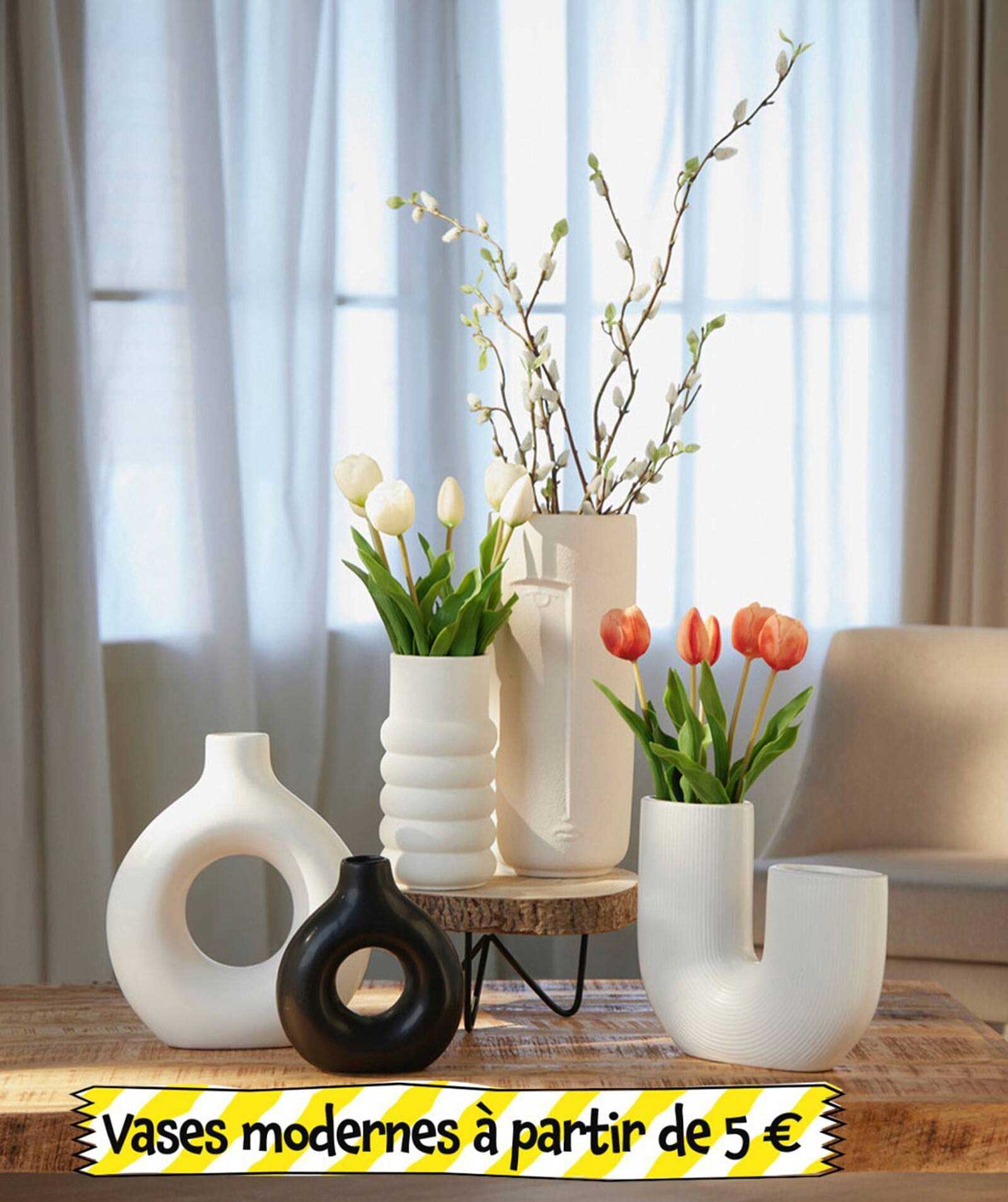 Vases modernes à partir de 5 €