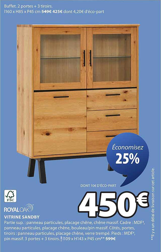 Vitrine SANDBY