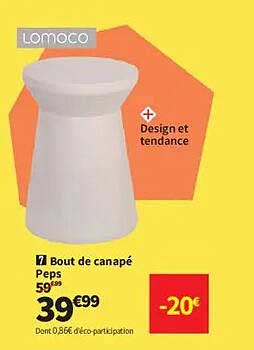 Bout De Canap Conforama