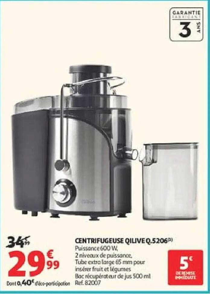 CENTRIFUGEUSE QILIVE Q.5206