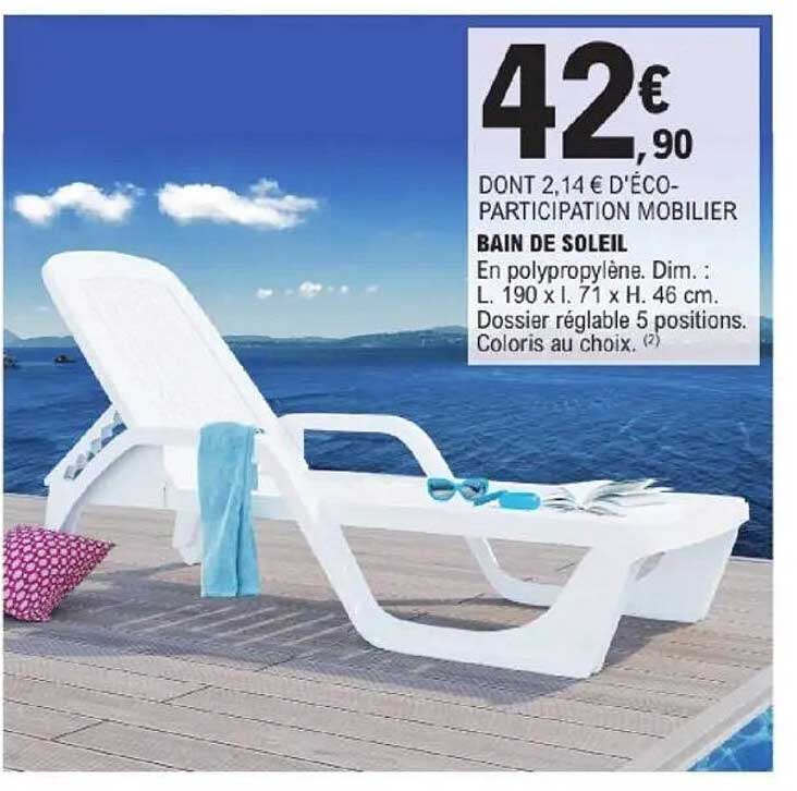 BAIN DE SOLEIL