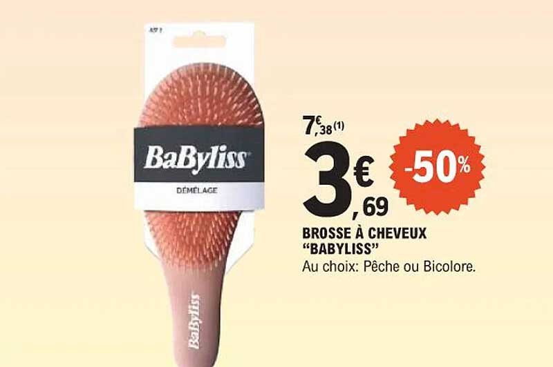 BROSSE À CHEVEUX "BABYLISS"