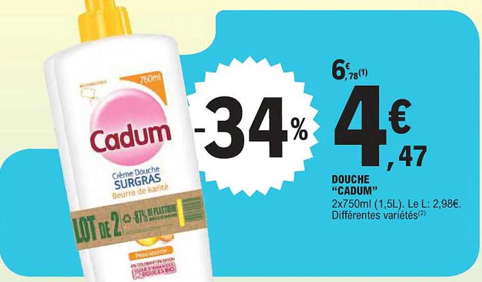 Douche "CADUM"
