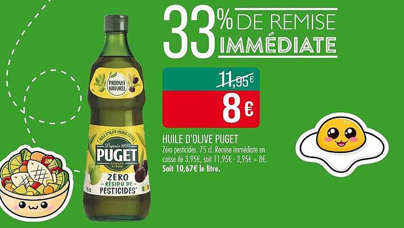 HUILE D'OLIVE PUGET