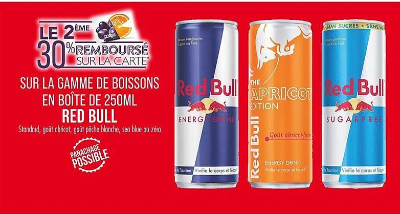 LE 2ème 30% REMBOURSÉ SUR LA CARTE