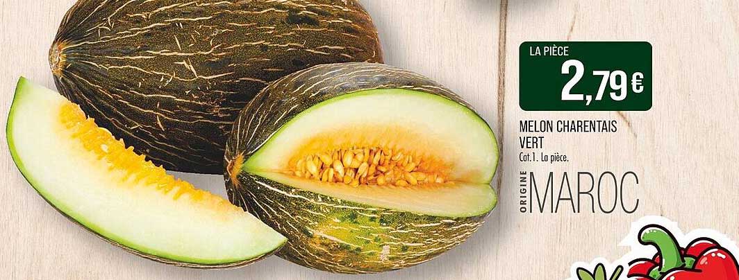 MELON CHARANTAIS VERT