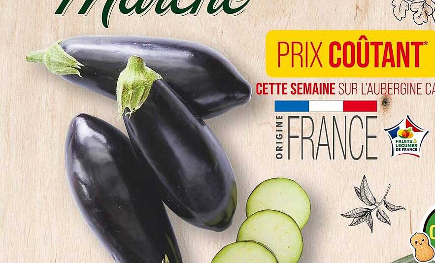 Prix Coûtant sur l'Aubergine